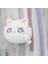 No.5 Tarzı Kadın Lolita Peluş Kedi Messenger Çanta Kadın Ins Vahşi Sevimli Kız Kalp Zincir Omuz Çantası (Yurt Dışından) 4