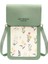 Yeşil Stil Yeni Dokunmatik Ekranlı Telefon Çantası Kızın Omuz Crossbody Kare Çanta Mini Baskılı Cep Telefonu Çanta Moda Küçük Taze Cüzdan (Yurt Dışından) 1