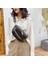 Mor Tarzı Lüks Kadın Bel Çantası Yüksek Li Bel Çantası Kalın Zincir Omuz Crossbody Göğüs Çantası Kadın Kemer Çantası Tasarımcı Çanta (Yurt Dışından) 3