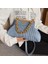 Haki Tarzı 18CMX31CMX11CM Ünlüsü Çanta Kalın Zincir Kolu ile Tasarımcı Kadınlar Için Pileli Omuz Çantası Debriyaj Çantalar Crossbody Çanta Uzun Kemer (Yurt Dışından) 2