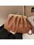 Yeşil Stil 17CM26CM10CM Kadın Pilili Kabuk Klip Crossbody Çanta Yumuşak Pu Deri Lüks Tasarımcı Çanta ve Çanta Omuz Çantası Debriyaj (Yurt Dışından) 2
