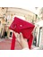 Gri Stil 2022 Yeni Moda Kadın Omuz Crossbody Çanta Saf Renk Yüzük Pu Messenger Göğüs Bel Çantası Bayan Kemer Çantası Deri Bel Çantası (Yurt Dışından) 5