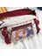 Beyaz Stil Moda Bel Çantaları Kadın Naylon Eğlence Saf Renk Fanny Paketi Kızlar Crossbody Göğüs Çanta Sevimli Öğrenci Kemeri Bel Paketleri (Yurt Dışından) 4
