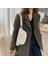Siyah Stil Kadın Çanta Moda Kadınlar Saf Renk Pu Deri Omuz Crossbody Messenger Çanta Rahat Bayanlar Küçük Treval Bel Göğüs Çantaları (Yurt Dışından) 3