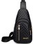 Siyah Stil Kadın Ekose Göğüs Çantası Kore Çapraz Vücut Sling Göğüs Paketi Bayanlar Rahat Seyahat Crossbody Messenger Çanta Kadın Omuz Çantası Pembe (Yurt Dışından) 1