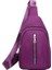 Siyah Stil Askı Ayarlanabilir Kadın Naylon Sling Omuz Çantaları Açık Spor Crossbody Messenger Çanta Kadınlar Için Sokak Göğüs Paketi (Yurt Dışından) 2