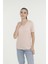 WB V VISKON 11MDK205 4FX Pembe Kadın Kısa Kol T-Shirt 1