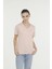 WB V VISKON 11MDK205 4FX Pembe Kadın Kısa Kol T-Shirt 5