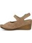 166322.Z4FX Taba Kadın Comfort Sandalet 1