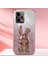 Xiaomi Redmi Için Not 12 Pro 5g Pc+Tpu Galvanik Cep Telefonu Kılıfı Desteği Kickstand Kapak-Pembe (Yurt Dışından) 2