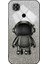 Xiaomi Redmi Için 10C 4g Telefon Kılıfı Elektro Kaplama Kickstand Pc + Tpu Glitter Toz Kapak-Siyah (Yurt Dışından) 1