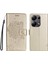 Xiaomi Poco M6 Pro 4g Kılıf Kedi Ağacı Desenli Cüzdan Kapak-Altın (Yurt Dışından) 1