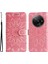 Xiaomi Redmi Için A3 Cep Telefonu Kılıfı Baskılı Çiçek Standı Kapağı ile Kullanışlı Askı-Pembe (Yurt Dışından) 1