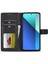 Xiaomi Poco M6 Pro 4g Deri Kılıf Folio Standı Görünüm Telefon Kapağı-Siyah (Yurt Dışından) 2