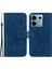 Xiaomi Poco X6 5g Kılıf Baskılı Gül Kelebek Telefon Standı Kapak-Mavi (Yurt Dışından) 1