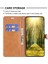 Xiaomi Poco M6 Pro 4g Deri Cüzdan Kılıf Kot Kumaş Doku Koruyucu Kapak-Mor (Yurt Dışından) 3