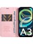 Xiaomi Redmi A3 Kılıf Folio Pu Deri Manyetik Emme Telefon Kapağı-Pembe (Yurt Dışından) 2