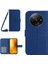 Xiaomi Redmi A3 Deri Kılıf Crossbody Cüzdan Telefon Kapağı-Safir Için (Yurt Dışından) 1