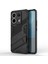 Xiaomi Poco X6 5g Kickstand Kılıf Tpu + Pc Telefon Arka Kapak-Siyah (Yurt Dışından) 1
