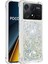 Xiaomi Poco X6 Pro 5g Tpu Kılıf Quicksand Telefon Arka Kapak-Gümüş/kalpler Için (Yurt Dışından) 1