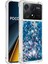Xiaomi Poco X6 Pro 5g Tpu Kılıf Quicksand Telefon Arka Kapak-Mavi/kalpler Için (Yurt Dışından) 1