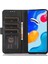 Xiaomi Redmi Için A3 Kılıf Pu Deri Sığır Derisi Doku Standı Kart Yuvaları Telefon Kapağı-Siyah (Yurt Dışından) 2