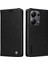 Xiaomi Poco M6 Pro 4g Kılıf Flip Cüzdan Telefon Kapağı Litchi Doku-Siyah Için (Yurt Dışından) 1