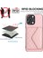 Xiaomi Redmi 12 4g Telefon Kılıfı Için Rfıd Engelleme Kart Yuvaları-Pembe (Yurt Dışından) 3