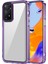 Xiaomi Redmi Note 11 Pro 5g (Qualcomm)/11 Pro 4g (Mediatek) Pc+Tpu Şeffaf Kılıf-Şeffaf Mor Için (Yurt Dışından) 1