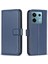 Xiaomi Poco X6 5g Kılıf Cüzdan Telefon Deri Kapak-Mavi (Yurt Dışından) 1