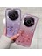 Xiaomi Redmi Için A3 Glitter Çiçek Kılıf Taklidi Dekor Esnek Tpu Telefon Kapağı-Mor (Yurt Dışından) 3