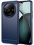Xiaomi Redmi A3 Tpu Kılıf Fırçalanmış Karbon Fiber Doku Telefon Kapağı-Mavi Için (Yurt Dışından) 1