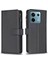 Xiaomi Poco X6 5g Deri Kılıf Kart Tutucu Fermuarlı Cep Telefonu Kapağı-Siyah (Yurt Dışından) 1
