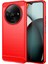 Xiaomi Redmi A3 Koruyucu Kılıf Tpu Telefon Kapağı Karbon Fiber Doku-Kırmızı (Yurt Dışından) 1