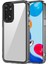 Xiaomi Redmi Note 11 4g (Qualcomm) Şeffaf Kılıflar Pc+Tpu Ince Telefon Kabuğu-Şeffaf Siyah Için (Yurt Dışından) 1