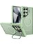 Samsung Galaxy S24 Ultra Pc+Tpu+Metal Kickstand Kabuk MagsafeGreen ile Uyumlu Telefon Kılıfı (Yurt Dışından) 1