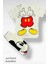Çocuk Unisex Mickey Mouse Baskılı Alt Üst Şortlu Takım Beyaz 2