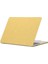 Macbook Air 13 Inç (2018-2019)/(2020) A1932/A2179/A2337 Sert Pc Kasa Glitter Tasarım Ince Laptop Kapağı-Sarı (Yurt Dışından) 1