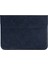 15.4 Inç Dizüstü Bilgisayar Kılıfı Kol Su Geçirmez Pu Deri Mouse Pad Dizüstü Bilgisayar Kılıfı Fare Mat Ince Çanta-Koyu Mavi (Yurt Dışından) 1