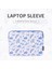 Yaprak Baskı Ultra Ince Dizüstü Bilgisayar Taşıma Çantası Fermuarlı Dizüstü Bilgisayar Kılıfı Kılıfı-Beyaz/12 Inç Dizüstü Bilgisayar Için (Yurt Dışından) 2