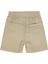 Erkek Bebek Şort 6-18 Ay Bej 2