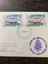 Avustralya 1968 Norfolk Island Quantas Hava Yollarının 21. Yıl Dönümü Özel Damgalı Postadan Geçmiş Uçak Temalı 4