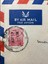 Hindistan'dan Isvicre Geneva'ya Uçak Postası Zarfı 1952 Yılından By Airmail From India To Switzerland 2