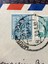 Hindistan'dan Isvicre Geneva'ya Uçak Postası Zarfı 1952 Yılından By Airmail From India To Switzerland 3