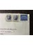 Usa Amerikan Pullu 1966 Yılında Taahhütlü Postadan Geçmiş Varış Damgalı Boş Zarf Us Registered Mail 3