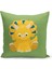 Çocuk Bebek Çift Tarafı Dijital Baskılı 4'lü Kırlent Kılıfı Seti (Kids Children Cushion Cover) 4