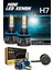 Slim LED Xenon Şimşek Etkili Mini Beyaz H7 Kapak Kapanma Garantili 1