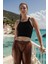 Askılı Crop Atlet Siyah / Black 1
