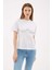 Taş Detaylı T-Shirt Beyaz 1