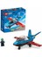 LEGO® City Gösteri Uçağı 60323 - 5 Yaş ve Üzeri Çocuklar için Pilot Minifigürü İçeren Oyuncak Jet Yapım Seti (59 Parça) 1